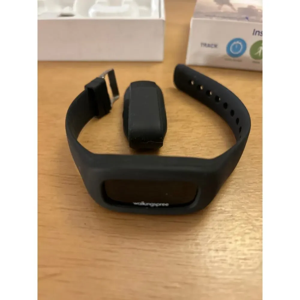 4pc Walkingspree Inspire Wireless Activity Tracker Black Steps Distance Calories